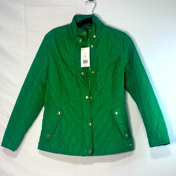 crown & ivy Jackets & Blazers - Crown & Ivy GREEN lined jacket NWT SIZE Small